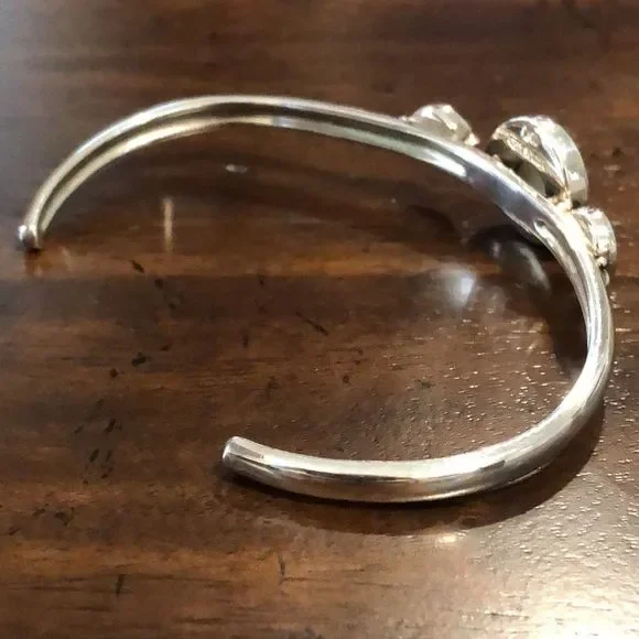 BARSE Sterling Silver Mother of Pearl Cuff Bracelet